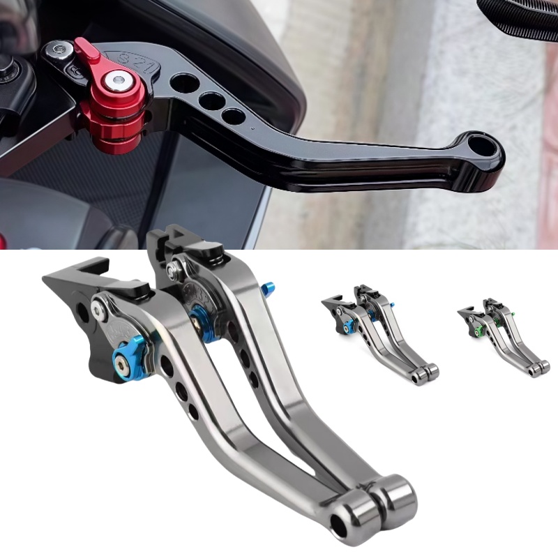 Cnc Aluminum Adjustable Brake Clutch Levers - ذراع فرامل قابل للتعديل للدراجات النارية