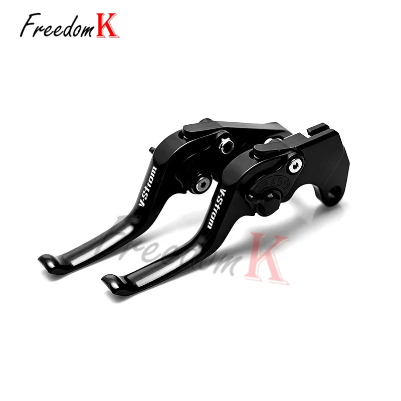 لـ DL650 XT V-strom 250 650 11 - مراجعة Cnc Aluminum Adjustable Brake Clutch Levers وسعره
